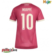 Camiseta Real Madrid Kylian Mbappe #10 Tercera Equipación para mujer 2026-27 manga corta